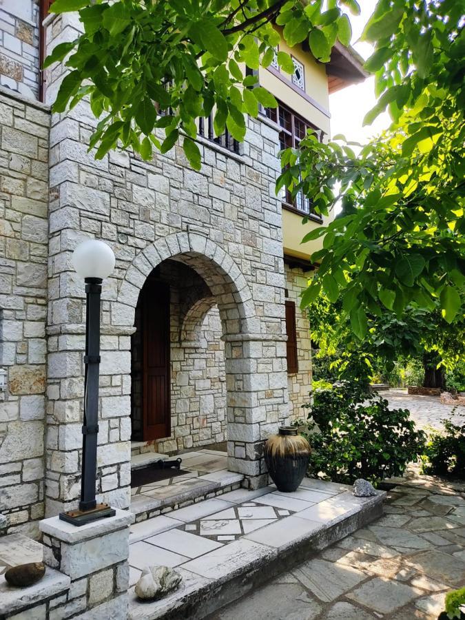 Вілла White Stone House With Great Sea View Цагкарада Екстер'єр фото